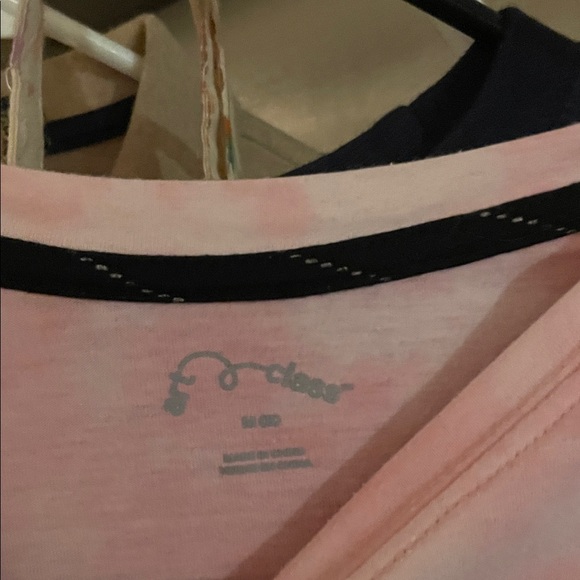 art class Pink Tie-Dye Kids Tee with Smiley - Picture 2 of 2